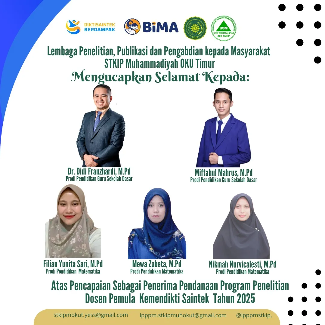 5 Dosen STKIP Muhammadiyah OKU Tumur